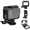 AUEFUDQ Custodia Protettiva Compatibile con GoPro Hero 7/6/5/(2018) Black Action Cameras Telaio Case con Zoccolo Attacco Rapido e Vite
