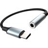 FosPower Adattatore USB C a Jack 3.5mm Cuffie Cavo Connettore Tipo C Audio