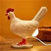 Goshyda Lampada a di Gallina Lampada da Notte Divertente, Lampada da Tavolo a Luce Calda Morbida a LED per il Comodino della Camera da Letto