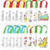 Yueser 20 Borsette da Colorare, Borsa Graffiti DIY, Zaini per Bambini da Colorare, Tote Te per Bambini Borsa Ecologica per Regali per Feste di Compleanno Scuola Scuola Materna e Celebrazione (Casuale)