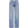 ONLY ONLJUDY-O Vita Bassa Straight Fit Jeans | Straight Fit, Casual, Temperatura massima di 40°C ciclo delicato