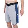 Hurley Boardshort Mens - Fusibile Phantom + Sidewinder, 45,7 cm, Grigio Pietra Lt, 2