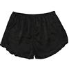 LSHARON Pantaloncini da Notte in Seta 100% Gelso per Donna, Pantaloncini Intimi, Notte, Boxer, Nero , Taglia unica
