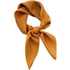 LSHARON SILK Sciarpa leggera da collo in 100% seta di gelso tinta unita - 70 x 70 cm - Foulard quadrati sciarpe in pura seta naturale foulard da collo bandana regalo per donne e uomini, Taglia unica