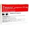 MSD PANACUR 250 mg 10 cpr - Contro i parassiti intestinali di cani e gatti