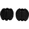 Generic Pedali per bici per bambini Plastica Durevole Guida Accessori di ricambio per tricicli per bambini Biciclette Passeggini Confezione da 2 opzioni di colore Installazione semplice (Nera)