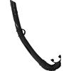 Generic Tubo per immersione Tubo per respirazione sommergibile galleggiante in gel di silice per sport subacquei Calibro grande Boccaglio confortevole per immersioni subacquee Snorkeling (Nera)