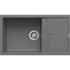 Elleci Lavello Elleci Incasso 1 vasca 86×50 Unico 410 Keratek Concrete LKU41099