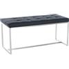 CLP Panca Barci: moderna panca a due posti con rivestimento grigio