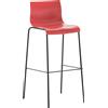 CLP Sgabello da bar Hoover 4 gambe nero