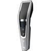Philips serie 5000 Tagliacapelli lavabile con tecnologia Trim-n-Flow PRO, nero, argento, 0,5 mm, 2,8 cm, 4,1 cm, acciaio inossidabile, batteria ricaricabile