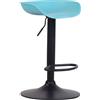 CLP Sgabello Anaheim in plastica nero