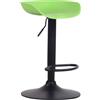 CLP Sgabello Anaheim in plastica nero