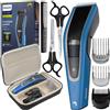 Philips tagliacapelli HC5612/15 + custodia + set per parrucchieri (2 forbici + pettine)