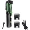 Gistuch Tagliacapelli a batteria per uomo, rifinitore ricaricabile con display LED, set professionale per la cura dei capelli a casa, IPX6 resistente all'acqua