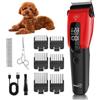 OEM Depilazione professionale per cani e gatti - Tosatrice senza fili da 7500 giri/min con luce - Kit per la cura del pelo di cani e gatti