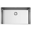 SMEG VR12S70, Lavandino della cucina MIRA, Stainless steel