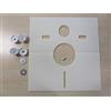 Markenlos Set di isolamento acustico per WC sospeso e bidet