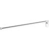 Keuco Moll Portasalviette a un braccio, rigido, 45 cm, metallo cromato | Made in Germany, incl. viti e tasselli, asta per asciugamano da forare