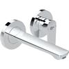 Ideal Standard - Serie Connect Air Parte Esterna Miscelatore a Parete PE - Bocca da 18 cm, Cromo