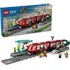 LEGO CITY 60423 Downtown Streetcar and Station - KLOLEGLEG1355
