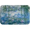 A.Monamour Tappetino per Il Bagno Antiscivolo Assorbente Ninfee Di Claude Monet Dipinti Ad Olio Loto Stagno Fiori Giardino Tappeto Tappetini Doccia Passatoia da Cucina Zerbino Tappeti Cameretta