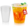 KUOGAS Confezione da 100 Bicchieri Plastica - 0,36 L, Impilabili e Resistenti | Bicchieri Plastica Riutilizzabili, Perfetti per Cocktail, Birra e Altre Bevande - Ideali per Feste, Eventi e Ristorazione