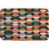 A.Monamour Tappetino per Il Bagno Antiscivolo Assorbente Cerchi Colorati Geometrica Moderna Arte Astratta Texture Lavabile Tappeto Tappetini Doccia Passatoia da Cucina Tappeti Cameretta 40x60cm