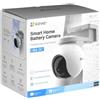 EZVIZ HB8 2K+ Telecamera WiFi Batteria PTZ 360° Videosorveglianza Nuova SOLARE