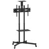 Video - Vari - Trolley Da Pavimento Con Mensola Per Tv Lcd/led/plasma 37-70''