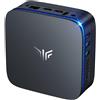 NiPoGi Mini PC, Ιntel Alder Lake-Ν95 (Βeat N5095, fino a 3.4GHz),8GB RAM+256GB M.2 Mini