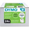 DYMO LW etichette per indirizzi grandi | 36 mm x 89 mm | 24 rotoli da 260 etiche