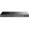 TP-LINK SWITCH 20P LAN Gigabit TP-LINK ES220GMP Easy Managed 16P POE+ 2P Gigabit 2P SFP-