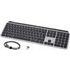 MX Keys for Mac - Tastiera Wireless Avanzata Illuminata, Layout Inglese QWERTY -