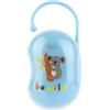 Chicco Portasucchietto Doppio, Portaciuccio Neonato, Versatile e Igienico, Facile Da Agganciare, Forma Ergonimica, Starilizzabile, 0 Mesi+, Light Blue, Azzurro
