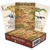 AQUARIUS 52263 Dinosauri (Smithsonian Museum) - Set di 52 Carte da Gioco Standard