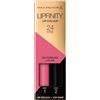 Max Factor Lipfinity Lip Colour Rossetto a Lunga Durata 2 in 1 con Finish Lucido, Rossetto Liquido e Balsamo Idratante per Labbra Morbide e Lucenti - 022 Forever Lolita, 2,3 ml + 1,9 g