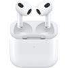 Apple CUFFIE / AURICOLARI AIRPODS 3 APPLE CUSTODIA RICARICA MAGSAFE BLUETOOTH BIANCO