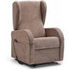 Vitarelax Poltrona relax ANNA PLUS rivestita in tessuto - Con 2 motori