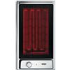 De Longhi Bistecchiera elettrica GVI 13/2 in acciaio inox e vetro nero da 29 cm