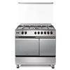 De Longhi Cucina a libera installazione DL965FGXB a 5 fuochi e forno elettrico in acciaio inox da 90 cm