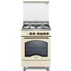 De Longhi Cucina a libera installazione PEMB 664 CLSG a 4 fuochi e forno elettrico multifunzione finitura crema da 60 cm