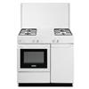 De Longhi Cucina a libera installazione SGW 854 NM a 4 fuochi con forno a gas finitura bianco da 86 cm