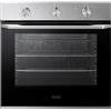 De Longhi Forno elettrico multifunzione da incasso NSM 7XL PPP finitura inox e vetro nero da 60 cm