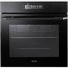 De Longhi Forno pirolitico multifunzione da incasso NKE 21 PSN finitura nero da 56 cm