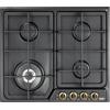 De Longhi Piano cottura a gas ANF 46 PRO finitura antracite da 58 cm