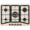 De Longhi Piano cottura a gas AVF 57 PRO finitura avena da 68 cm