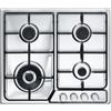 De Longhi Piano cottura a gas DFI 46 ASDV in acciaio inox da 58 cm