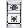 De Longhi Piano cottura a gas I 23 D in acciaio inox da 29 cm