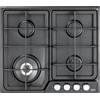 De Longhi Piano cottura a gas PFA 46 GH finitura antracite da 58 cm